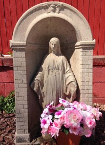 Backyard shrine